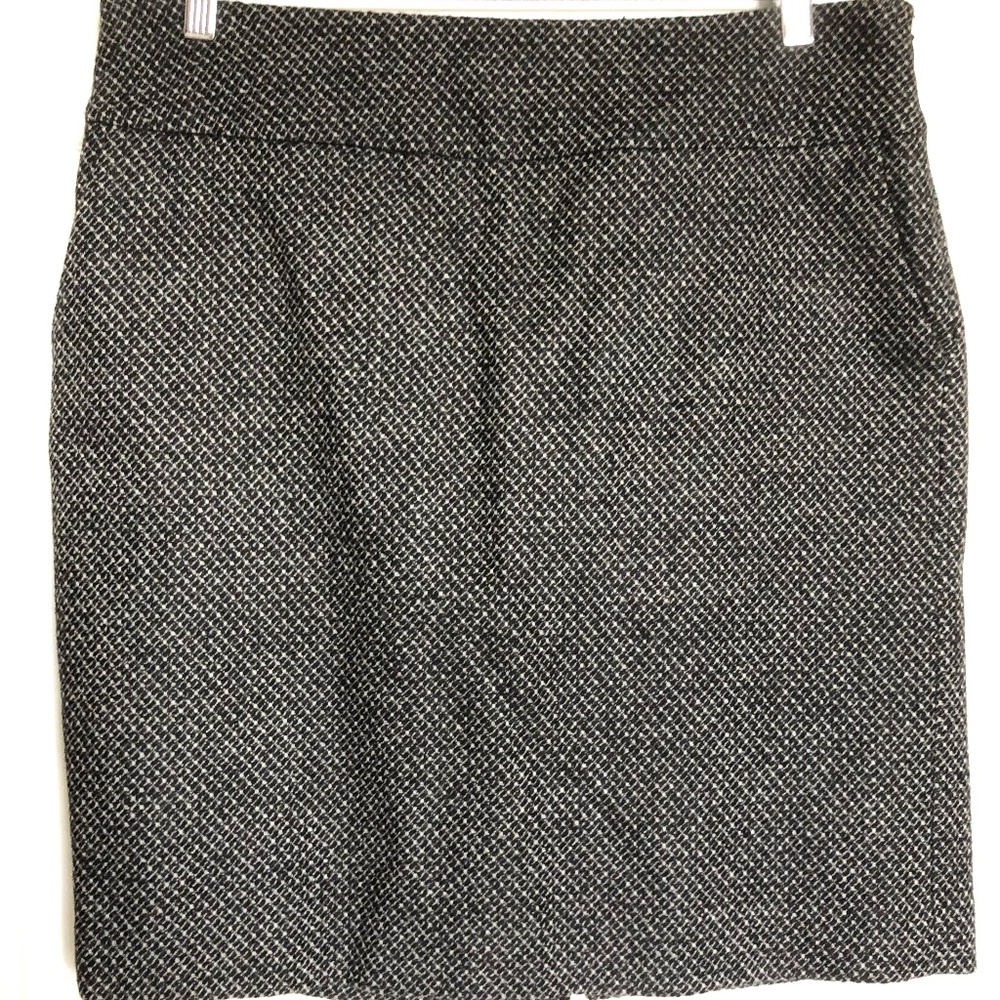 Black Tweed LOFT Skirt